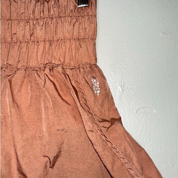 Free People Movement The Way Home High Rise Shorts Peaches Orange XS - Picture 3 of 7